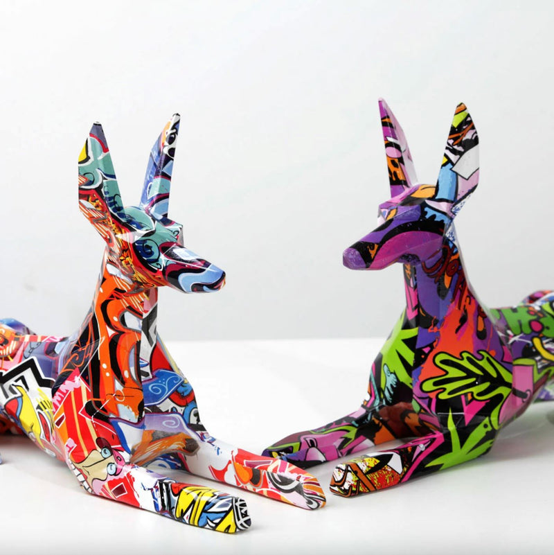 Escultura Doberman Street & Colors projeto-150 