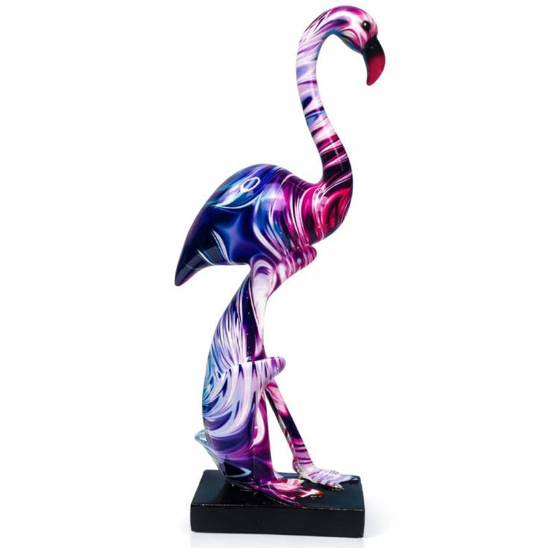Escultura Flamingo Grafite Street & Colors Conceito Street 2 
