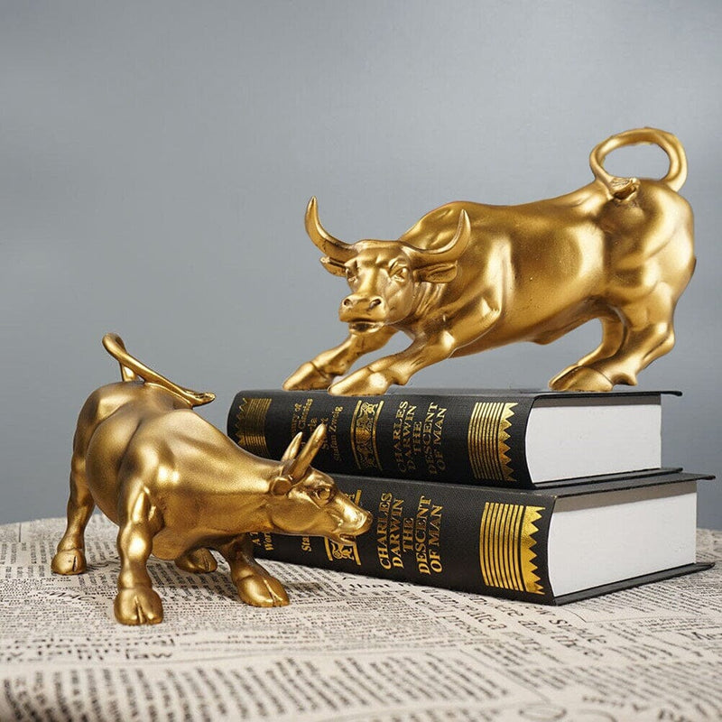 Escultura Touro B3 Wall Street Resina - 0034 Conceito 