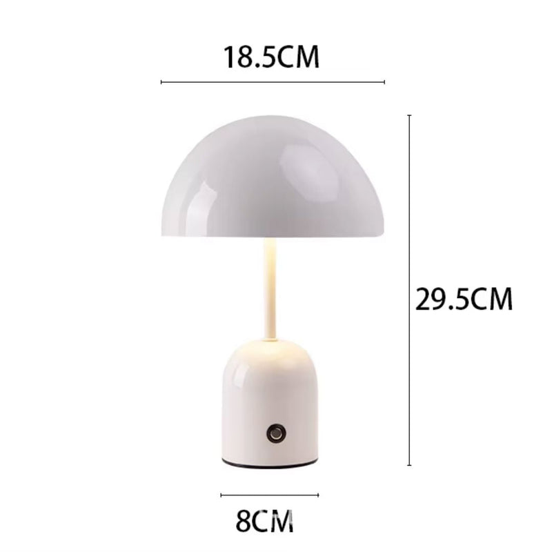 Luminária Abajur de Mesa Bell Lumine Touch 30cm Conceito 
