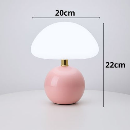 Luminária Abajur de Mesa Cogumelo Abajur - 0026 Conceito 