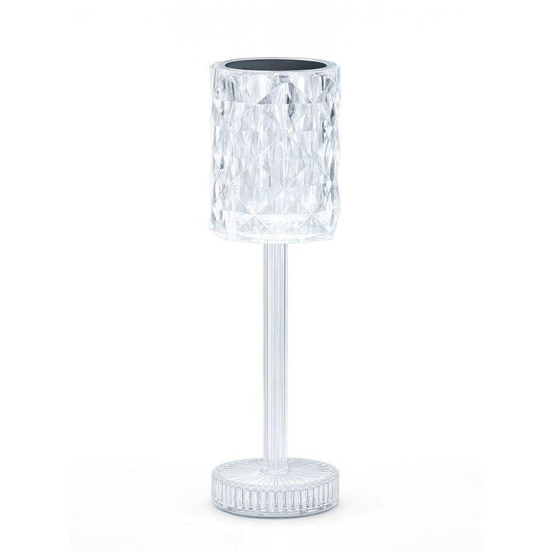 Luminária Abajur de Mesa Cristalina Touch em Led Conceito 