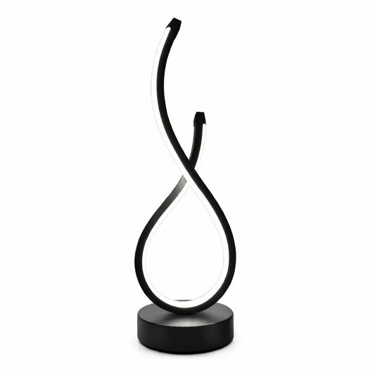 Luminária Abajur de Mesa Espiral em Gota Light Conceito 