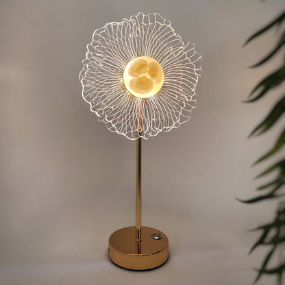 Luminária Abajur de Mesa Flower Abajur - 0006 Conceito 