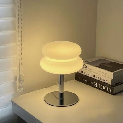 Luminária Abajur de Mesa Italian Duplo Arco em Led Abajur - 0063 Conceito 