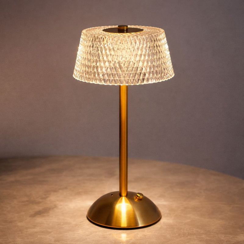 Luminária Abajur de Mesa Luzzo Touch Led USB Conceito 