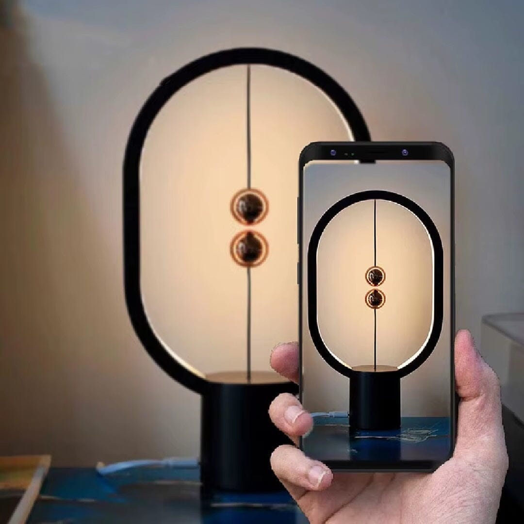 Luminária Abajur de Mesa Magnética Equilibrium LED YuDome 