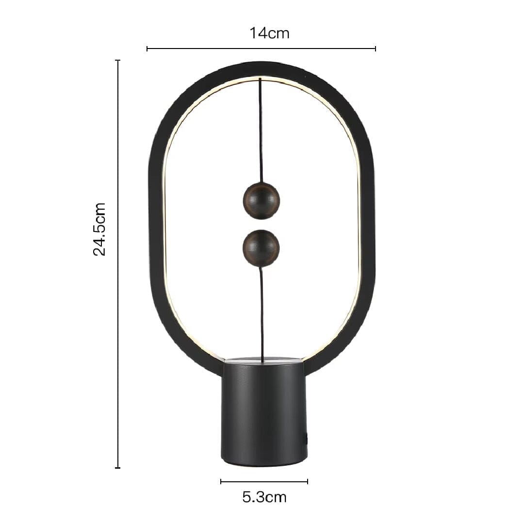Luminária Abajur de Mesa Magnética Equilibrium LED YuDome 