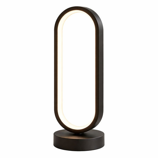 Luminária Abajur de Mesa Oval Light Conceito 