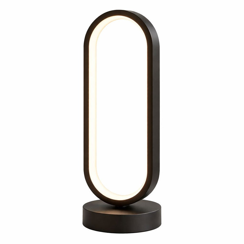 Luminária Abajur de Mesa Oval Light Conceito 