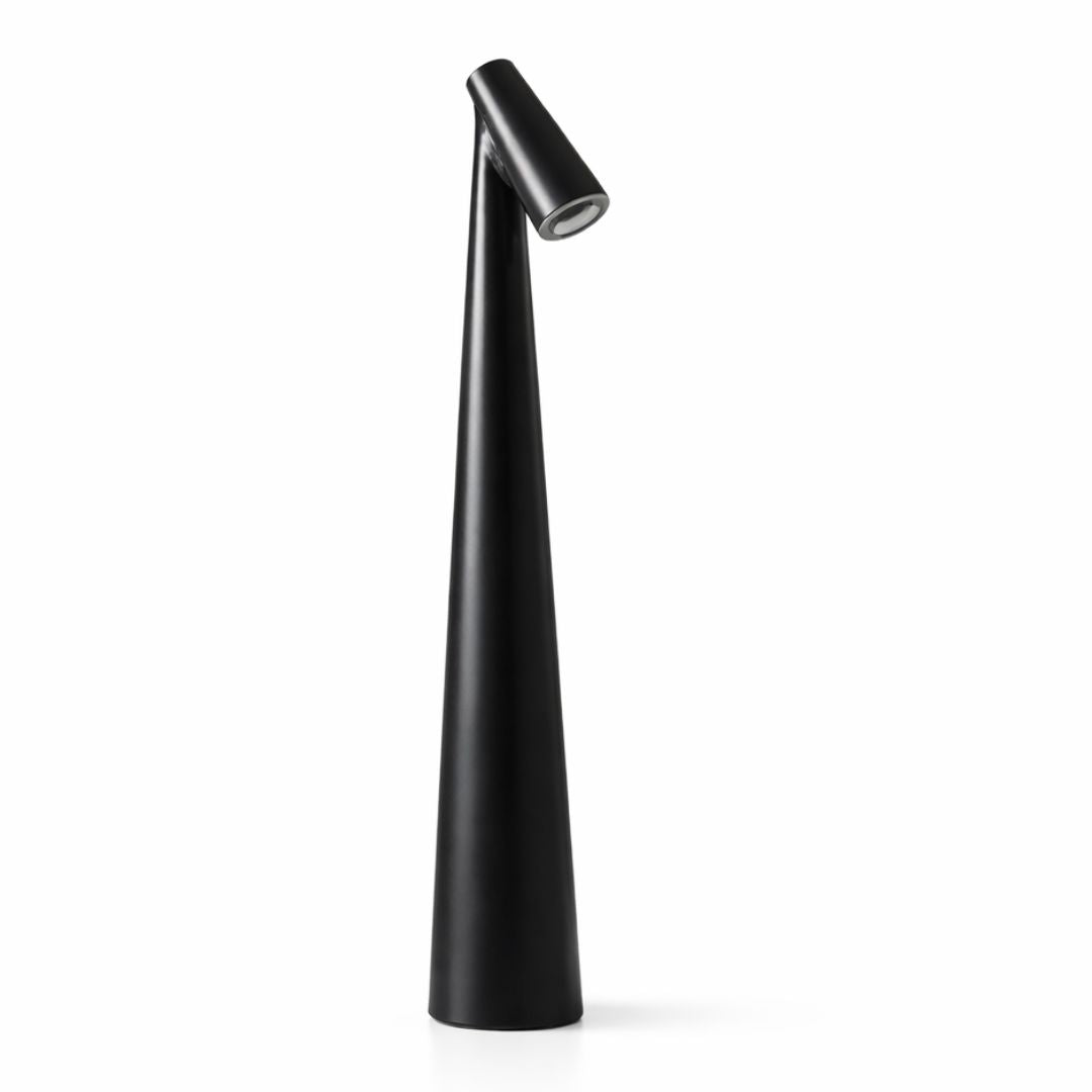 Luminária Abajur de Mesa Pureblixx 35cm Abajur - 0034 Conceito Preto 