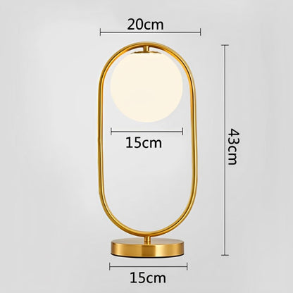 Luminária Abajur de Mesa Sphere Line Abajur - 0013 Conceito 
