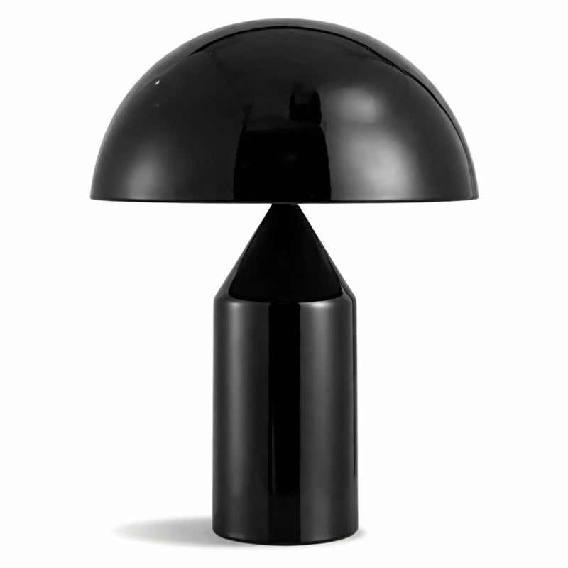Luminária Abajur de Mesa Ultra Mush 25x38cm Abajur - 0035 Conceito Preto 