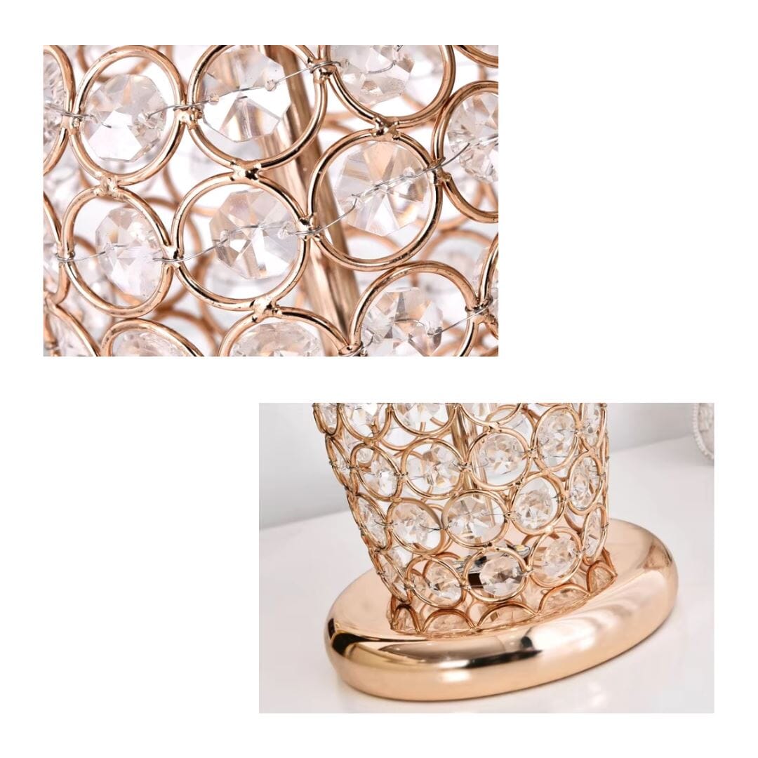 Luminária Abajur de Mesa Vintage Europeu Arabesco Abajur - 0057 Conceito 