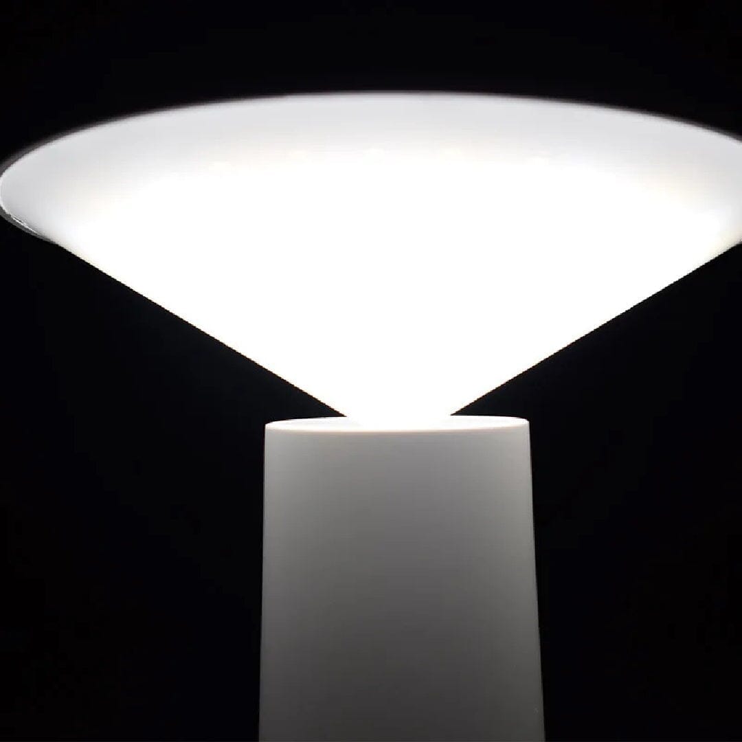Luminária Abajur Pirâmide Sem Fio - Recarregável ABajur - 0019 Conceito 