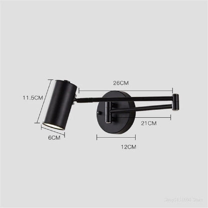 Luminária Arandela de Parede Ballance Articulada 360º em Led ### Conceito 