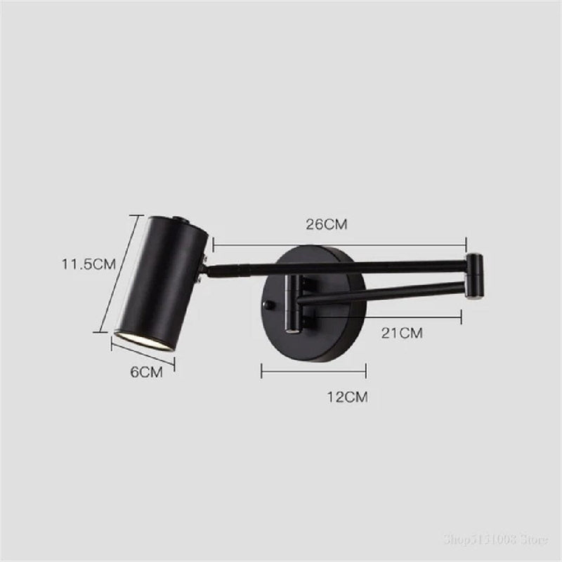 Luminária Arandela de Parede Ballance Articulada 360º em Led ### Conceito 