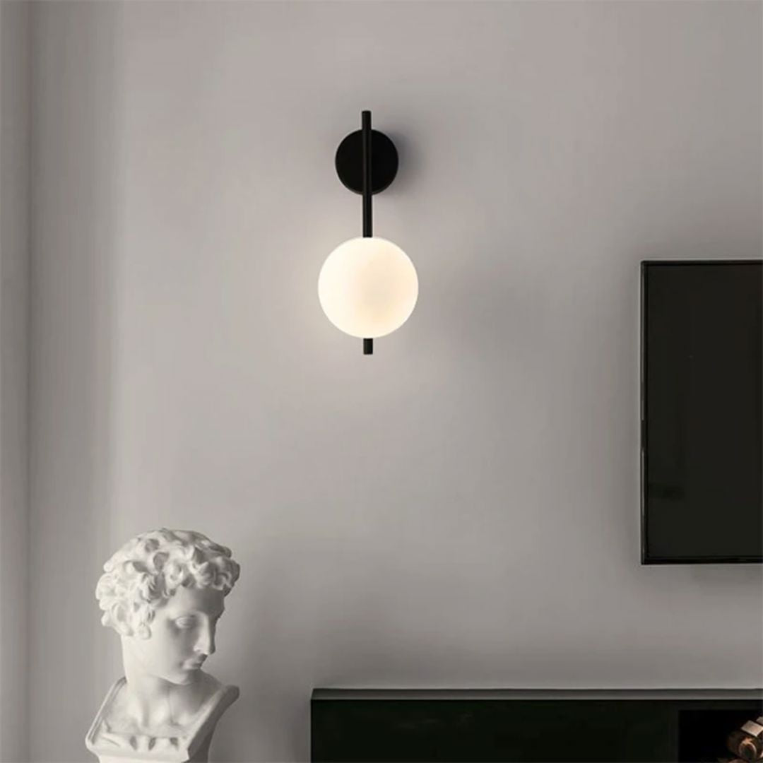 Luminária Arandela de Parede Esfera Opus em Led Conceito 