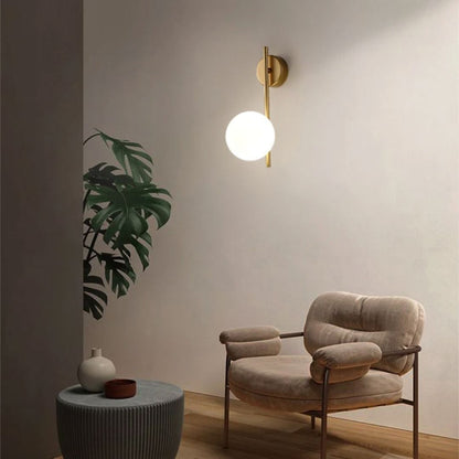 Luminária Arandela de Parede Esfera Opus em Led Conceito 