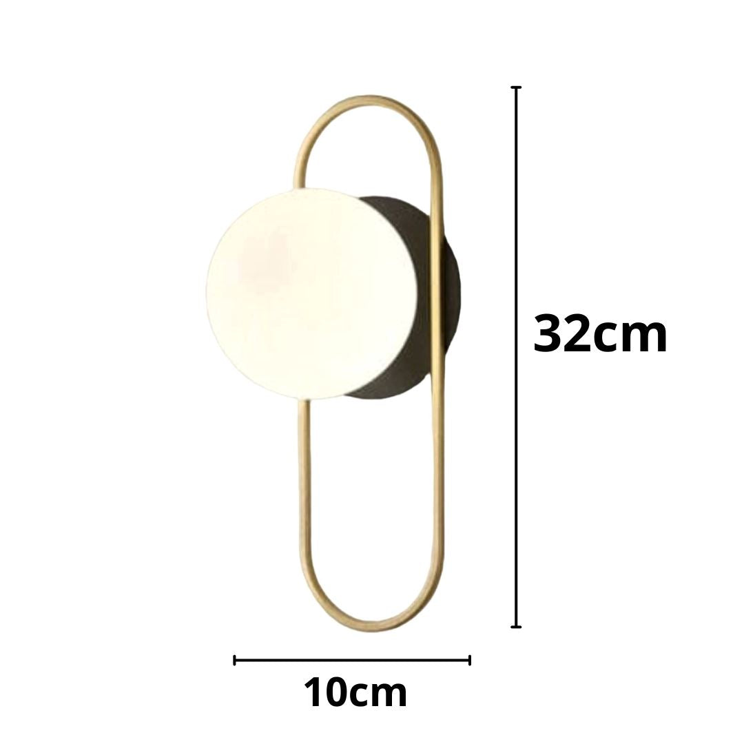Luminária Arandela de Parede Esfera Power Arandela 0010 Conceito 