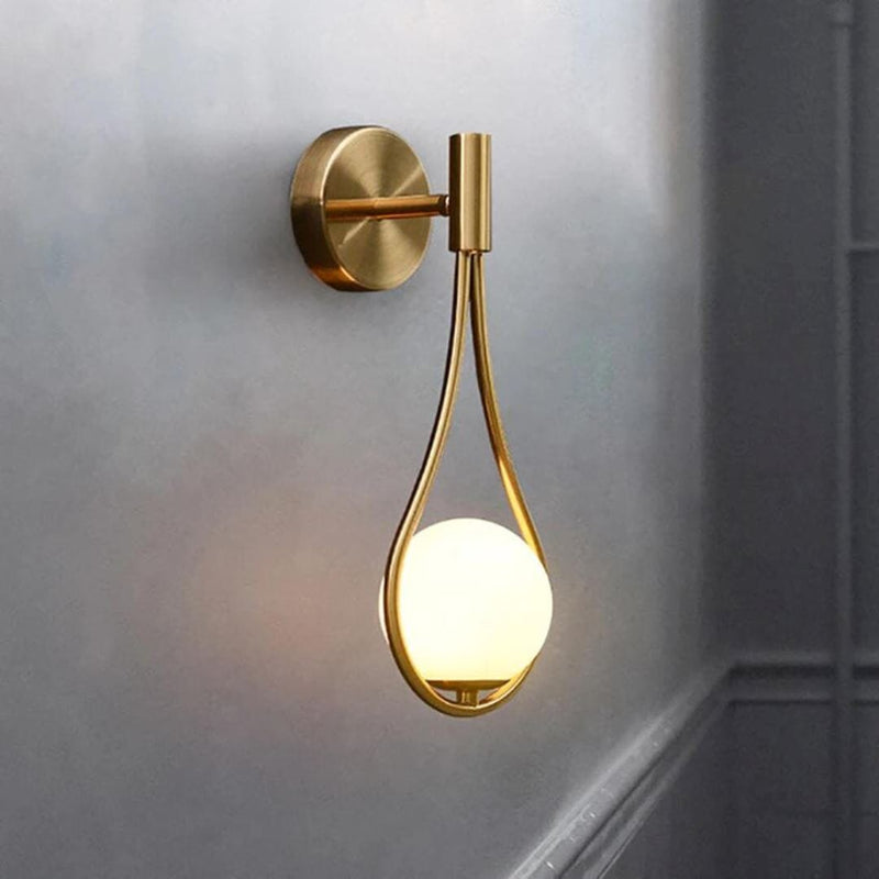 Luminária Arandela de Parede Light Oval ### Conceito 