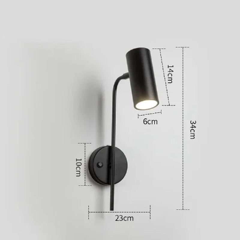 Luminária Arandela de Parede Lux Articulada 360° ### Conceito 