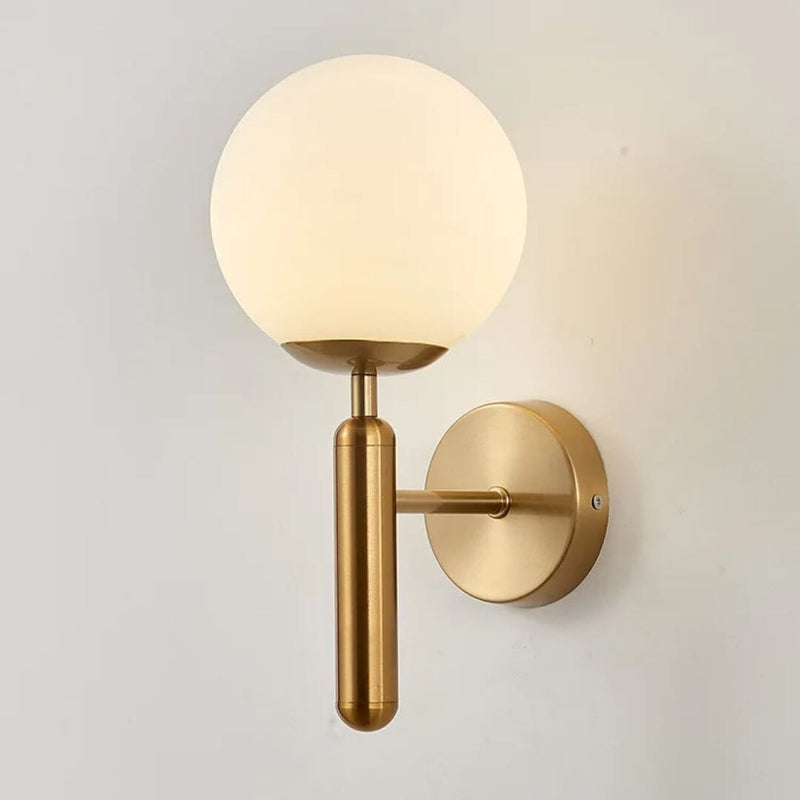 Luminária Arandela de Parede Órbit em Led ### Conceito Dourada Quente 