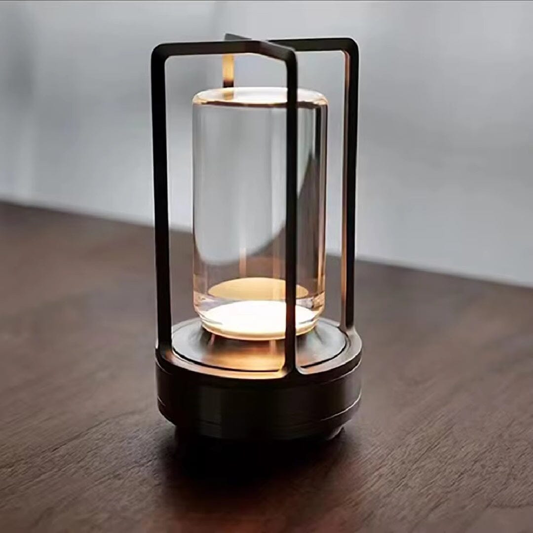 Luminária Atmosfera Crystal Touch LED Abajur - 0028 YuDome 