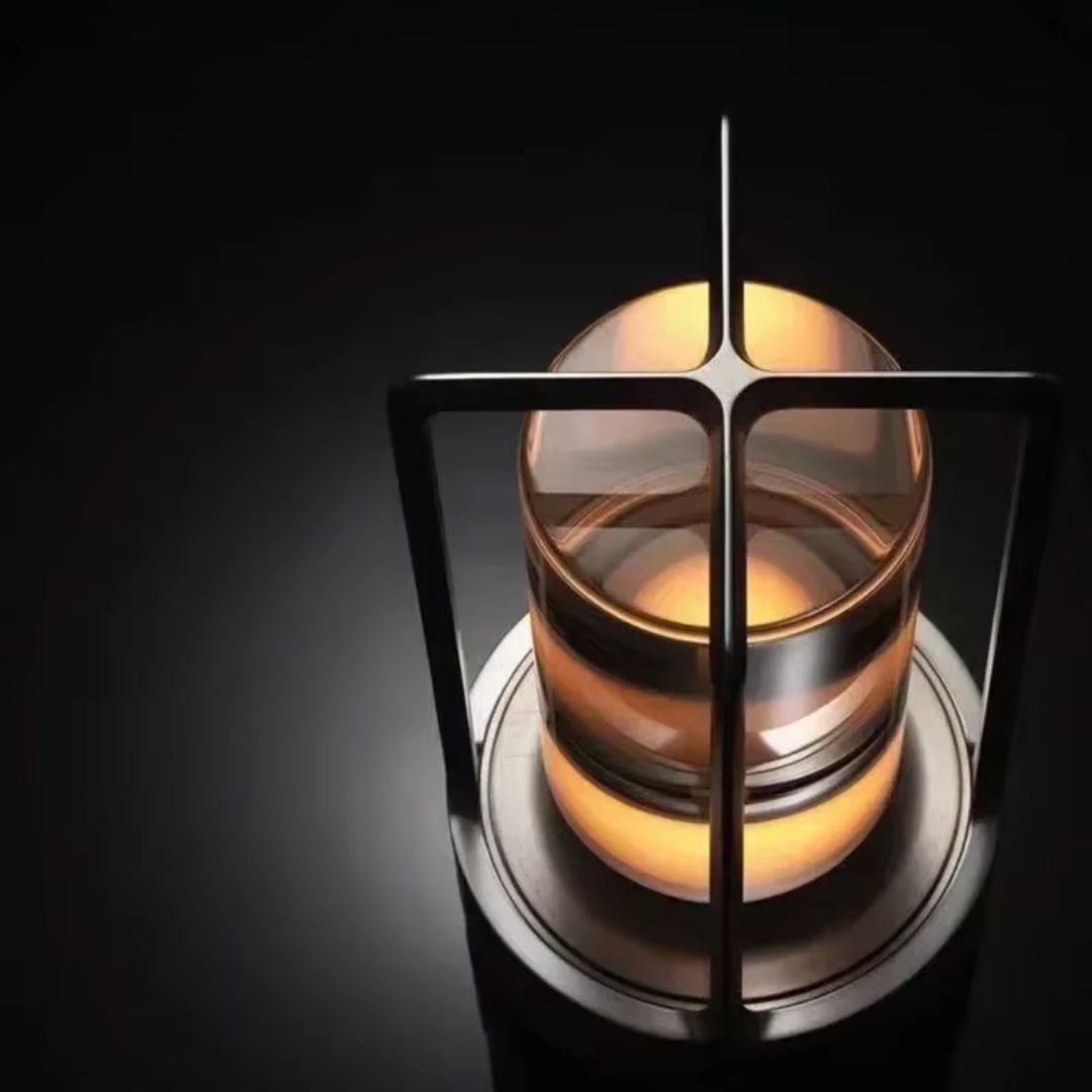 Luminária de Mesa Atmosfera Crystal Touch Led Abajur - 0060 Conceito 