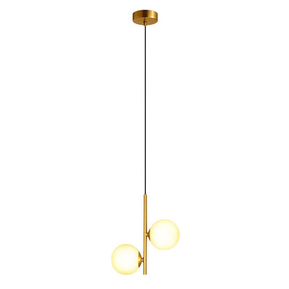 Lustre Pendente Axis Esferas em Led Conceito 