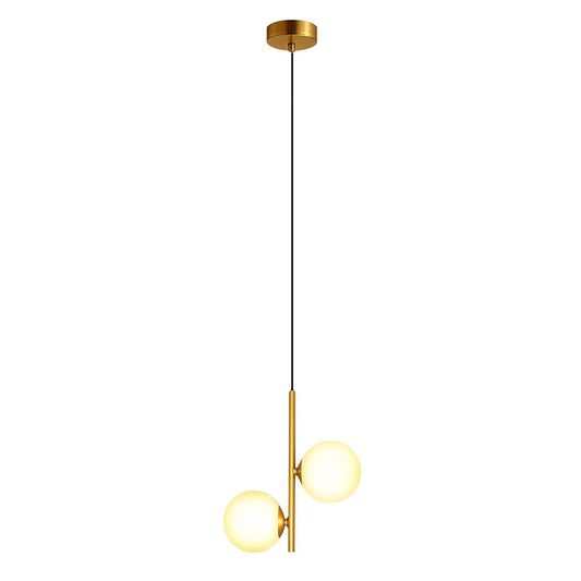 Lustre Pendente Axis Esferas em Led Conceito 