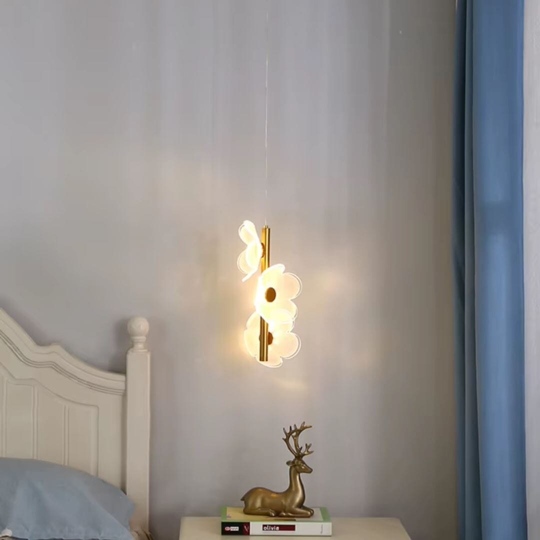 Lustre Pendente de Luxo Dainty Flowers 3 Tons ### Conceito Pendente Único 