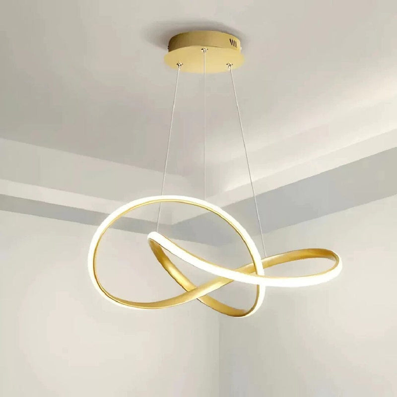 Lustre Pendente Elegance Twist em Led ### Conceito 