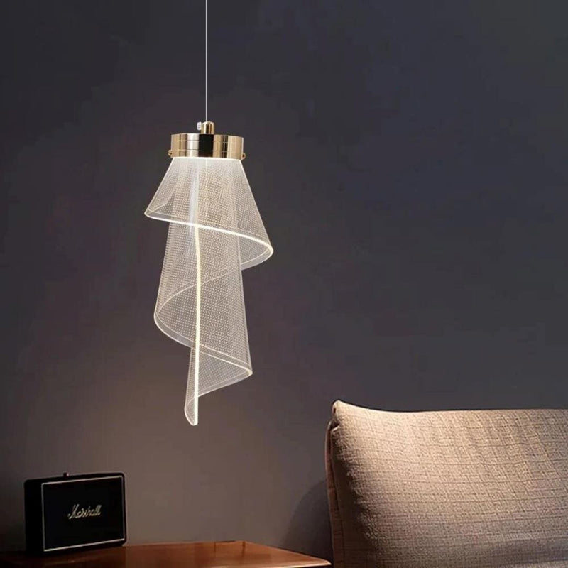 Lustre Pendente Flower LED 3 Tons para Sala Quarto e Cozinha ### Conceito 