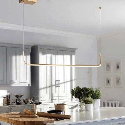 Lustre Pendente Line Plus Led - 90cm Lustre - 0011 Conceito 