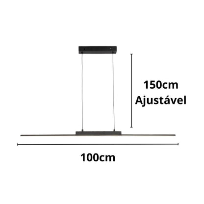 Lustre Pendente Máximum Led Conceito 