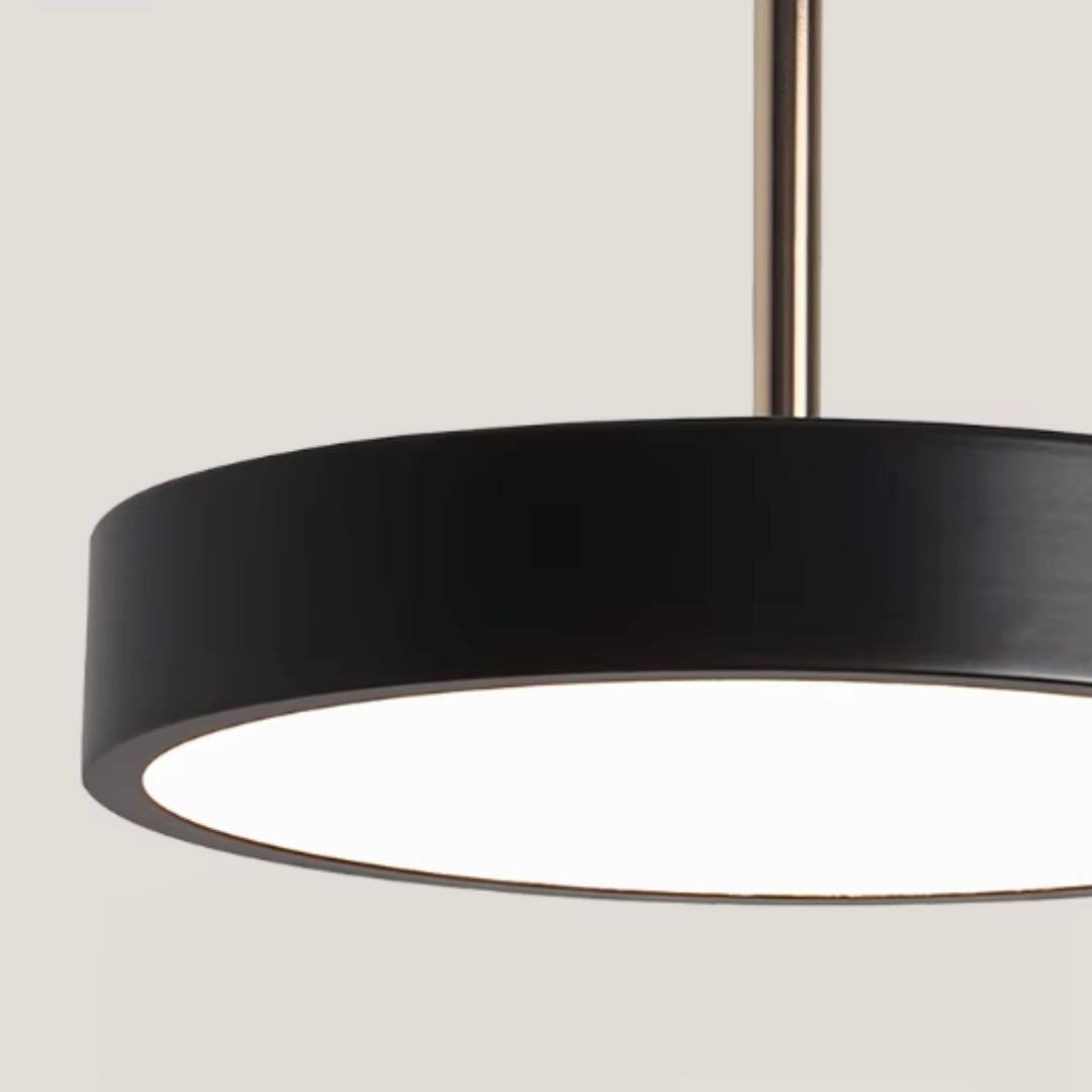 Lustre Pendente Nórdico Minimalista Discus Conceito 