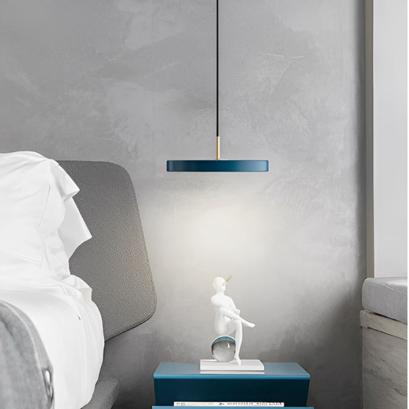 Lustre Pendente Nórdico Minimalista Discus Conceito 