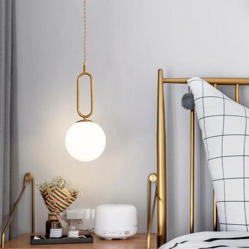 Lustre Pendente Sirius em LED para Sala Quarto ### Conceito Luz Quente 