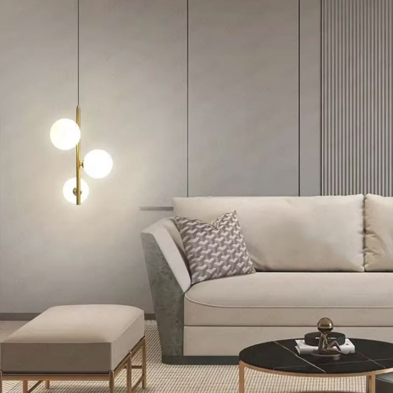 Lustre Pendente Sphere Orbit Triplo Conceito 