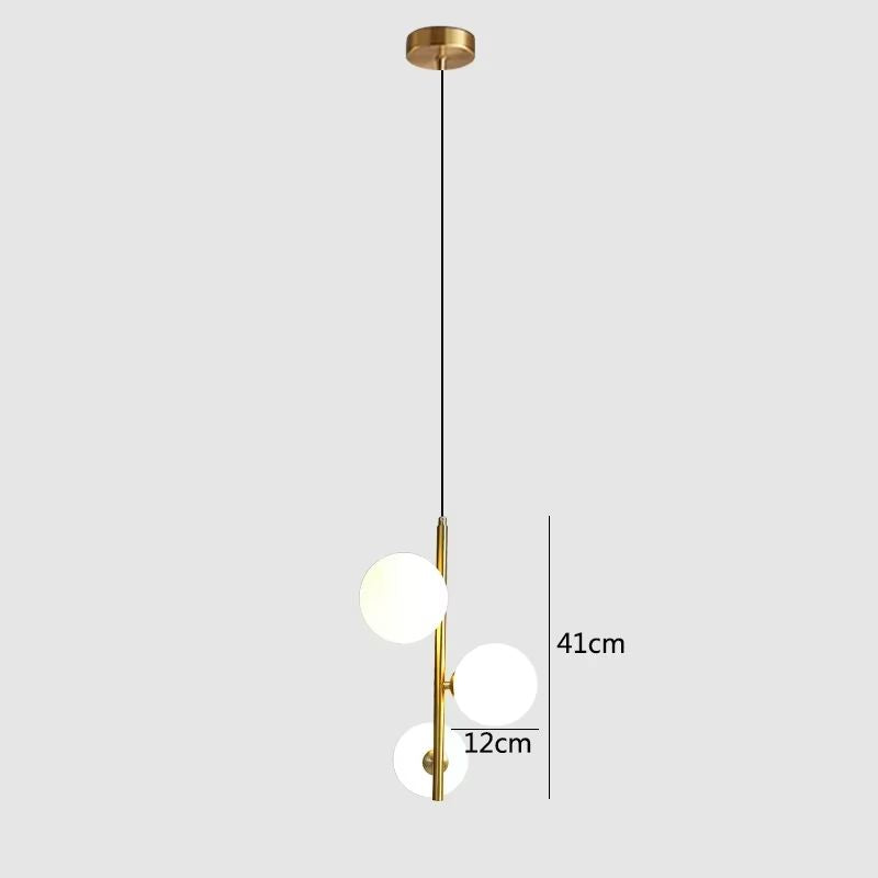 Lustre Pendente Sphere Orbit Triplo Conceito 