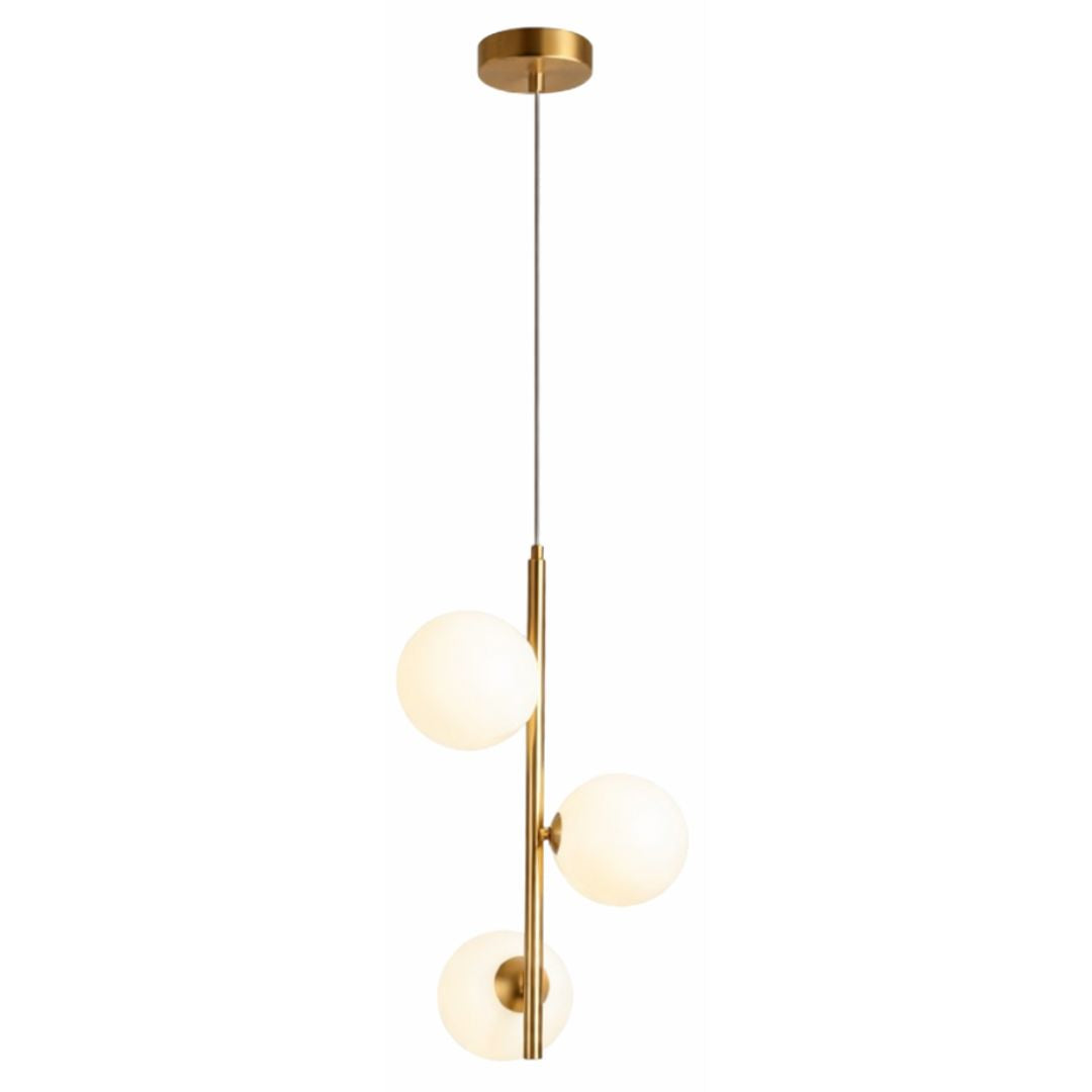Lustre Pendente Sphere Orbit Triplo Pendente - 0068 Conceito 
