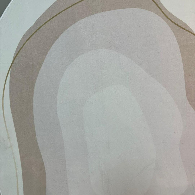 Tapete Orgânico Abstrato Irregular Bella para Sala Quarto ### Conceito 